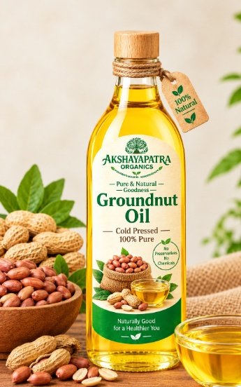 Cold-pressed oil bottle